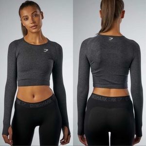 Gymshark Seamless Long Sleeve Crop Top